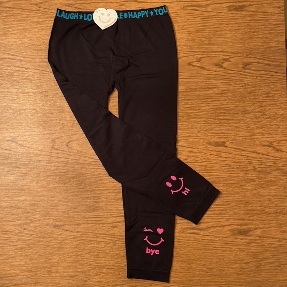 Two pair of little miss matched leggings. - Picture 8 of 11